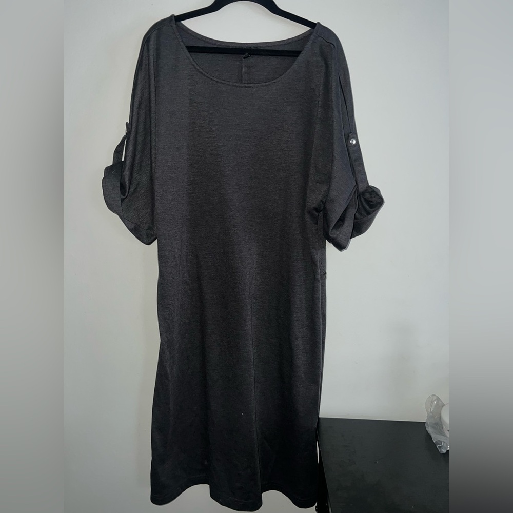 Fashion Bug Classic Dark Gray Dress